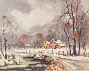 Smit-Winter in Brown County-framed copy