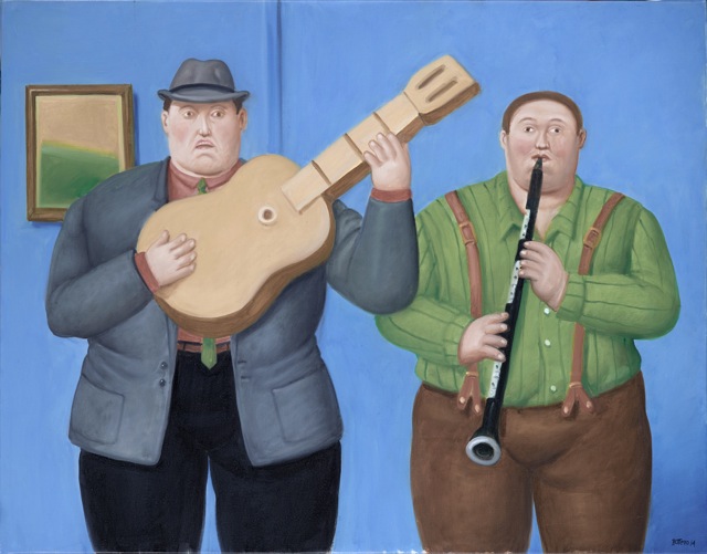 Fernando Botero - Dos Musicos