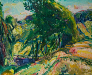 Maurer-Landscape with Green Tree